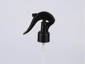 Mini pulvérisateur en plastique noir 24/410 de déclencheur avec la serrure noire ou blanche de bouton