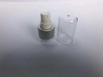 Pompe cosmétique en aluminium de distributeur de savon de mousse avec EN TANT QUE plein chapeau matériel 24/410
