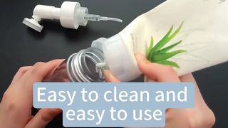 Pompes à mousse à brosse en silicone