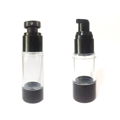 Bouteille sans air de 30 ml de design moderne avec différentes pompes pour les soins de la peau