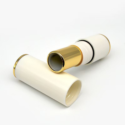4G tube de rouge à lèvres vide avec anneau de joint pour couleurs personnalisées emballage cosmétique matériau plastique