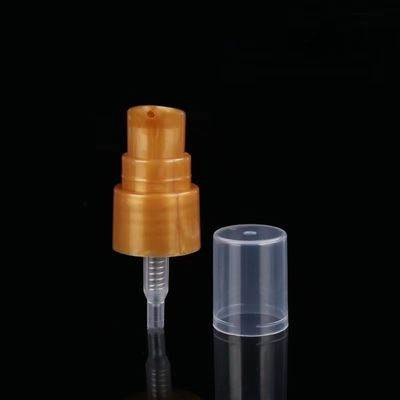 Pompe doseuse transparente en plastique 24/410 pour crème, couleur personnalisable