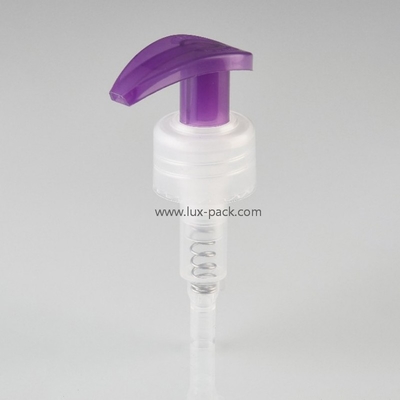 24/410 28/410 Pompe à lotion avec commutateur gauche-droite Matériau en plastique PP et fermeture