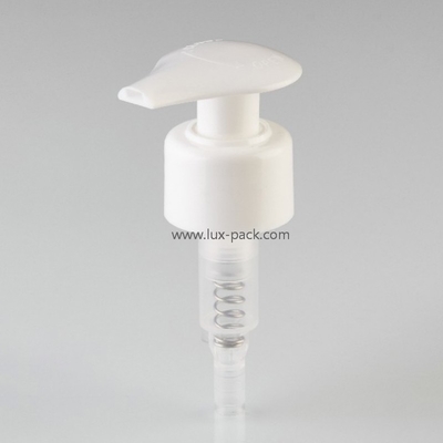 Pompe à lotion en plastique avec commutateur gauche droit pour bouteille cosmétique