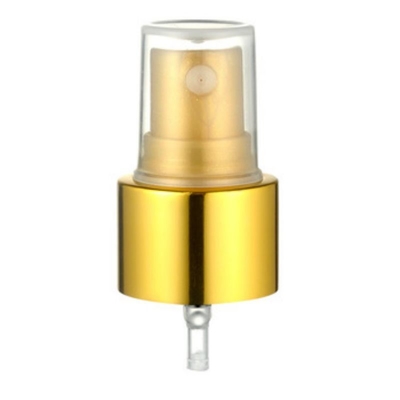 Pulvérisateur à fine brume en plastique personnalisé 20/410 24/410 28/410 avec jupe en aluminium