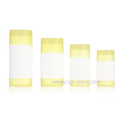 30g 50g 75g Récipient de bâton de déodorant réutilisable transparent
