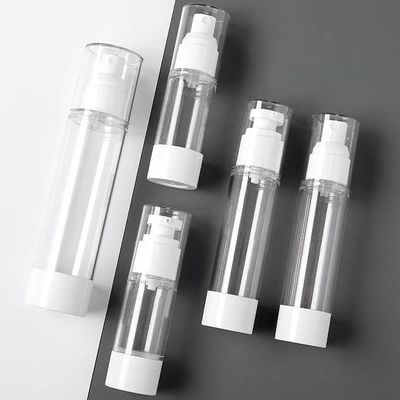 Bouteille en plastique sans air de 15 ml à 120 ml avec tête de pulvérisation
