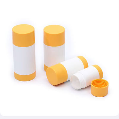 30g 100g Deodorant vide en plastique Bouteille de baume pour les soins de la peau