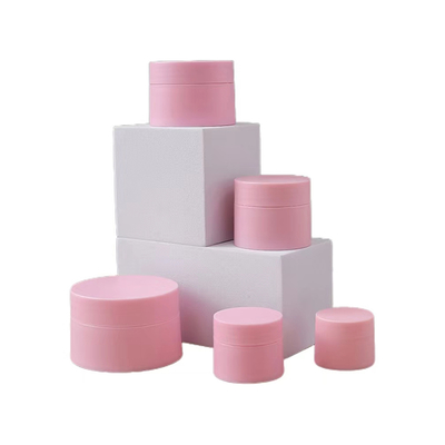 Pot à crème en plastique PP 5g à 50g Couleurs personnalisées MOQ 10000 pièces