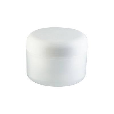 Coloris personnalisé Matte PP Pot de crème en plastique avec 100% de PET frais et 20 jours de délai pour l'emballage cosmétique