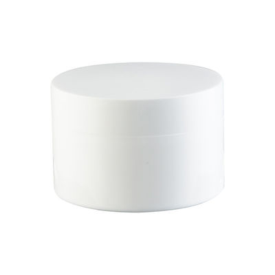 50+50g PP Plastic Cream Jar with Spoon Fabriqué à partir de PP 100% frais et délai de 20 jours pour l'emballage cosmétique