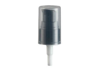 Distributeur cosmétique en plastique de pompe, pompe noire de traitement avec différentes caractéristiques