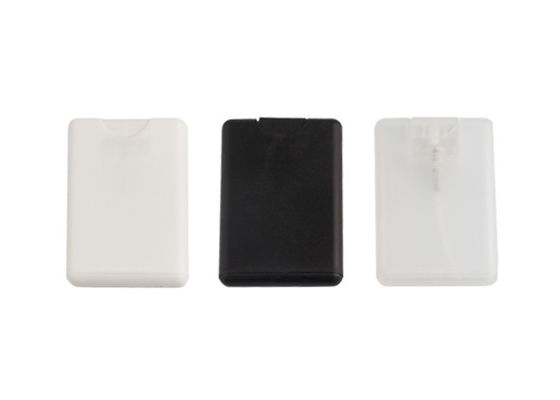 15 ml 20 ml Portable Carte de crédit mince Spray Bouteille de parfum Proof de fuite Atomiseur de brouillard fin Facile à utiliser au quotidien