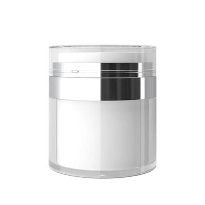Bouteille acrylique sans air 50g à l'intérieur remplaçable
