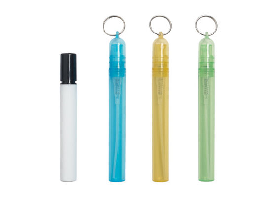 Forme rechargeable en plastique de stylo de bouteille de jet de parfum de capacité différente avec l'anneau