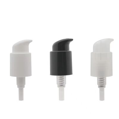 Pompe distributrice de crème personnalisée 18mm 20mm 24mm 28mm pompe à crème cosmétique emballage de soins de la peau coloré