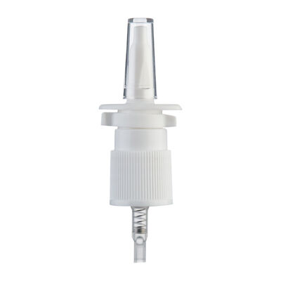18/410 20/410 28/410 Pulvérisateur de pulvérisation nasale à brume fine bouteille pulvérisateur en plastique avec capuchon couleur personnalisée pour usage cosmétique et pharmaceutique