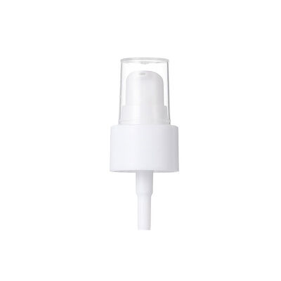 Pompe à crème à visser 20/410 24/410 avec impression de logo Distributeur de crème cosmétique pour vente en gros