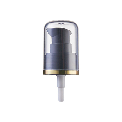 20 / 410 Pompe à crème en plastique multicolore avec capuchon ovale