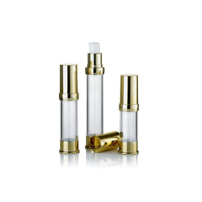 Des bouteilles sans air de 50 ml au design luxueux et à la fabrication délicate