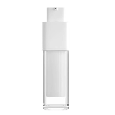 Fabriquer une bouteille sans air de 30 ml avec une capacité de couleur personnalisée pour les soins de la peau