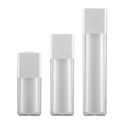 Fabriquer une bouteille sans air de 30 ml avec une capacité de couleur personnalisée pour les soins de la peau