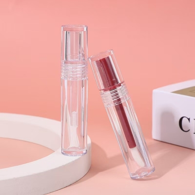 Structure du matériau PETG/ABS Tube de rouge à lèvres avec revêtement coloré et capacité 4,5 ml