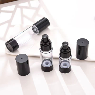 Bouteille sans air de 30 ml de design moderne avec différentes pompes pour les soins de la peau