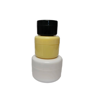 Différentes couleurs 50g crème en plastique pot pour les soins de la peau