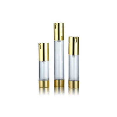 15 ml 30 ml 50 ml étanche à contrôle de la distribution à verrouillage rapide bouteille de pompe sans air pour cosmétiques