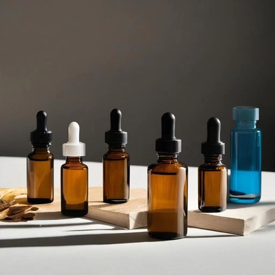 Emballage vide Bouteille d'huile essentielle avec gouttelier Acceptez les couleurs personnalisées et l'impression du logo