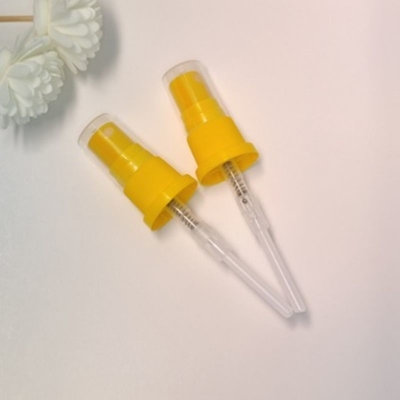 Collier spécial jaune 18 / 415 Pulvérisateur de brume fine en plastique pour le lavage