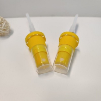 Collier spécial jaune 18 / 415 Pulvérisateur de brume fine en plastique pour le lavage