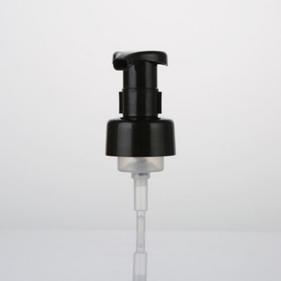 Dispenser de pompe cosmétique à mousse en plastique avec pinces