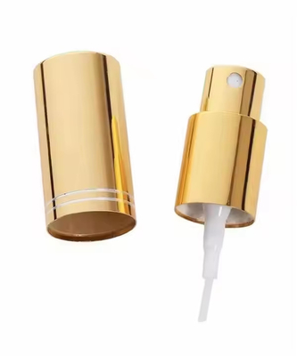 Pulvérisateur de brume fine en aluminium-plastique 18/410 pour bouteilles de parfums aux couleurs vives