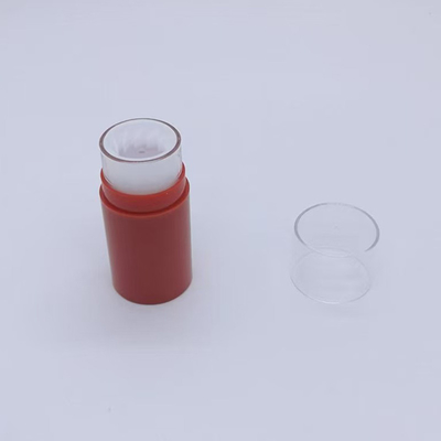 Vente en gros personnalisé 10G Déodorant en plastique Stick Top remplissage cylindre forme