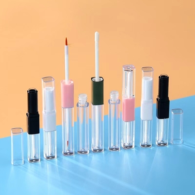 Tubes à double tube personnalisées 1,2 ml 2,5 ml 1,8 g pour tube de brillant à lèvres ou tube de rouge à lèvres ou de l'émail