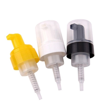 Pompes à mousse en plastique en gros 42MM/43MM avec plafond supérieur Accepter les couleurs personnalisées
