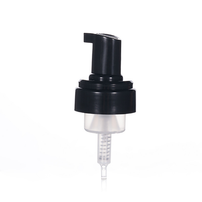 Pompes à mousse en plastique en gros 42MM/43MM avec plafond supérieur Accepter les couleurs personnalisées