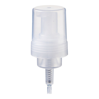 Pompes à mousse en plastique en gros 42MM/43MM avec plafond supérieur Accepter les couleurs personnalisées