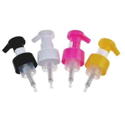 Pompe à mousse en plastique personnalisée avec pince 42 mm/43 mm et 40 mm avec pipette