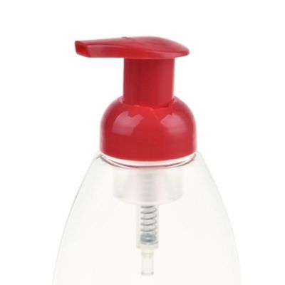 Distributeur à pompe en mousse noire pour nettoyant pour le visage et bouteilles cosmétiques