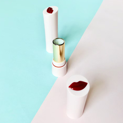Emballage vide personnalisé 3,5g-5g pour tube de rouge à lèvres avec anneau de sceau