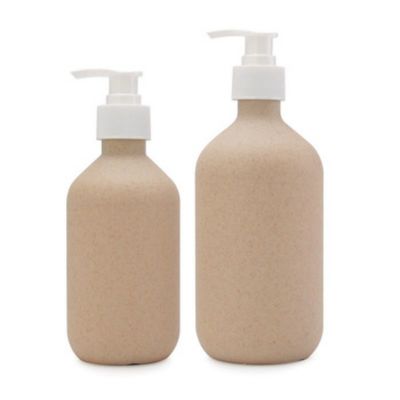 200ml 250ml 500ml Bouteille de Sarrasin Emballage Écologique Premium Emballage Naturel Bouteille pour Shampooing et Gel Douche
