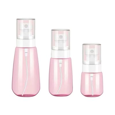 Bouteille en plastique conique en PET de 60 ml utilisée pour la personnalisation des shampooings et des soins de la peau