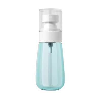 Bouteille en plastique conique en PET de 60 ml utilisée pour la personnalisation des shampooings et des soins de la peau