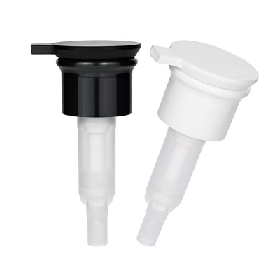 Pompes à lotion en plastique personnalisées pour bouteilles de soins de la peau 28/410 tête de couronne