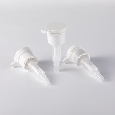 Pompes à lotion en plastique personnalisées pour bouteilles de soins de la peau 28/410 tête de couronne