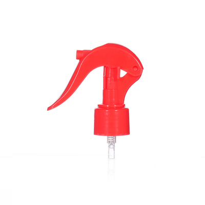 Couleur rouge 24 / 410 tout en plastique mini pulvérisateur à déclencheur utilisé pour le nettoyage