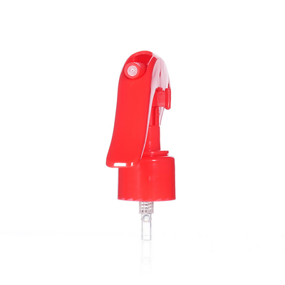 Couleur rouge 24 / 410 tout en plastique mini pulvérisateur à déclencheur utilisé pour le nettoyage